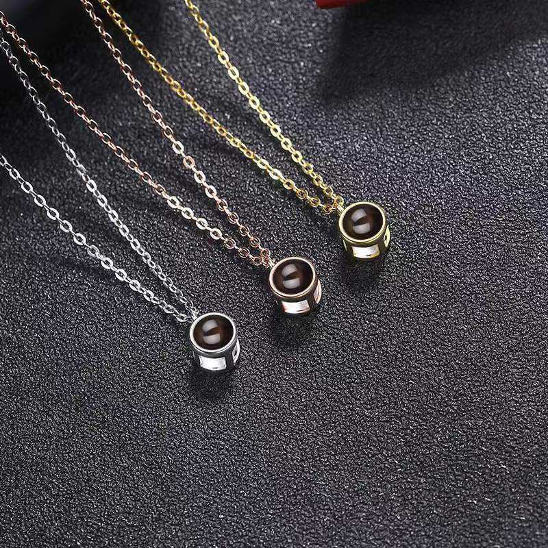Evere™ Personalized Photo Projection Necklace