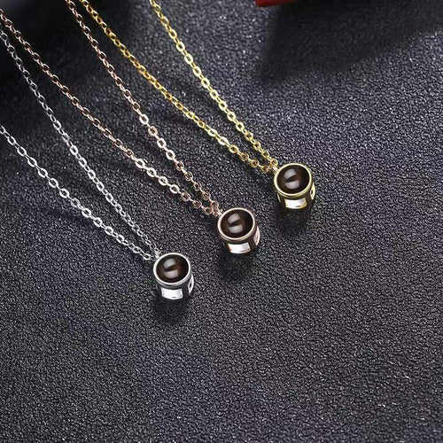 Evere™ Personalized Photo Projection Necklace
