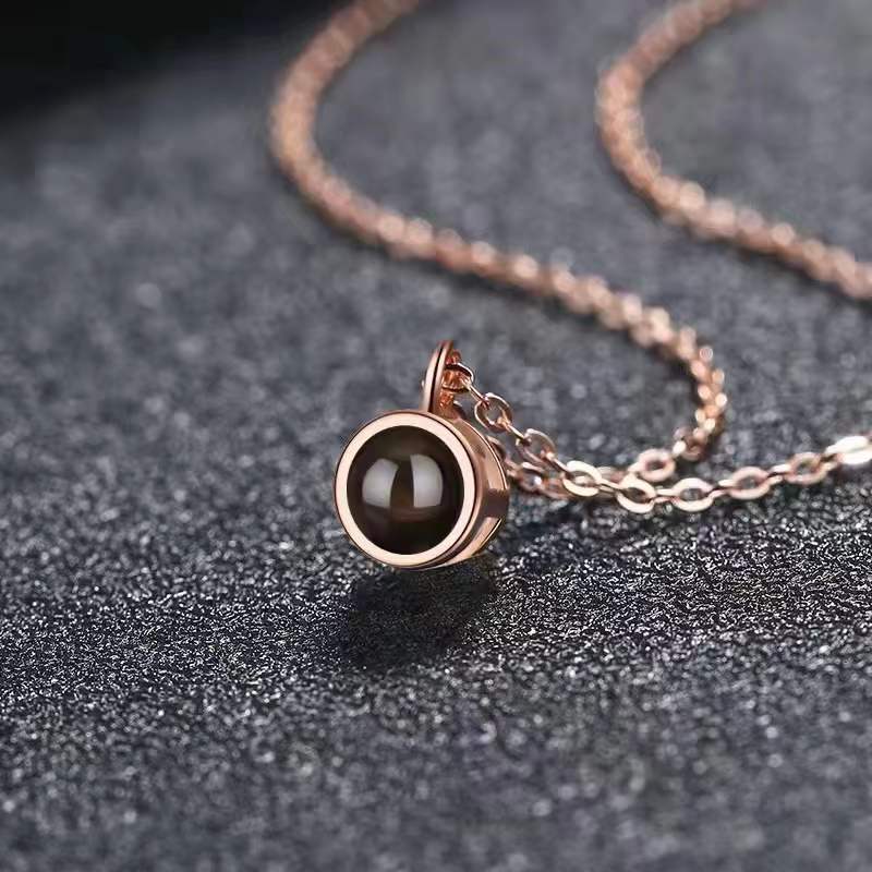 Evere™ Personalized Photo Projection Necklace